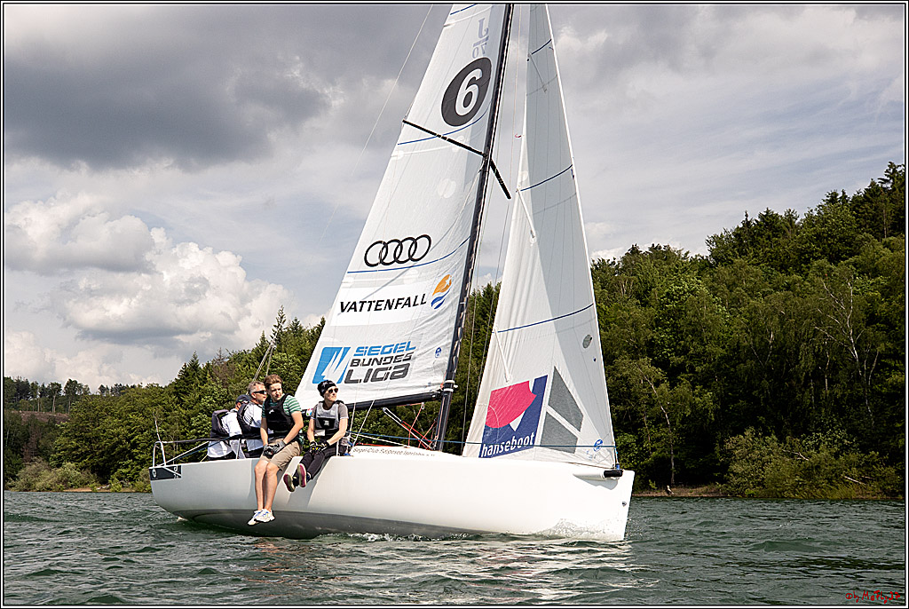 J70 - WOODLAND, 12.06.2021 Segelboot; Segeln; Woodland; Spinnaker; J70; Sorpesee; Sauerland